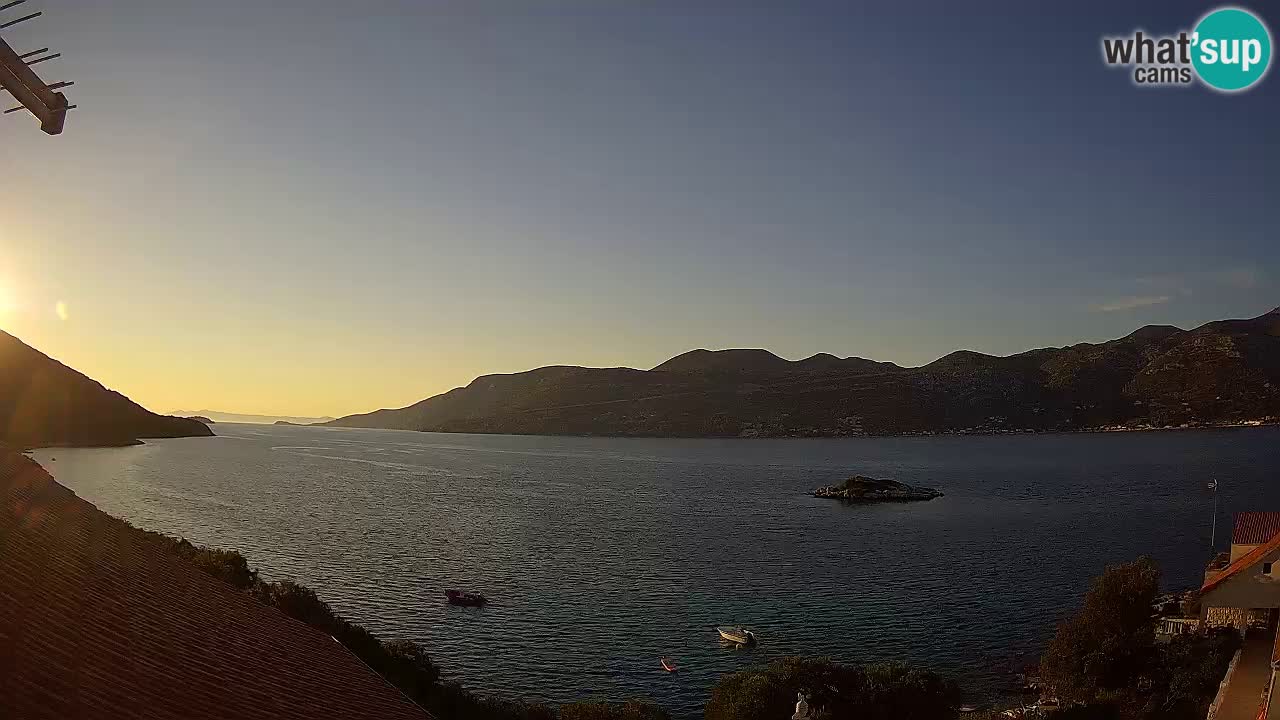 Live-Webcam Korčula Tri Žala – Pelješac