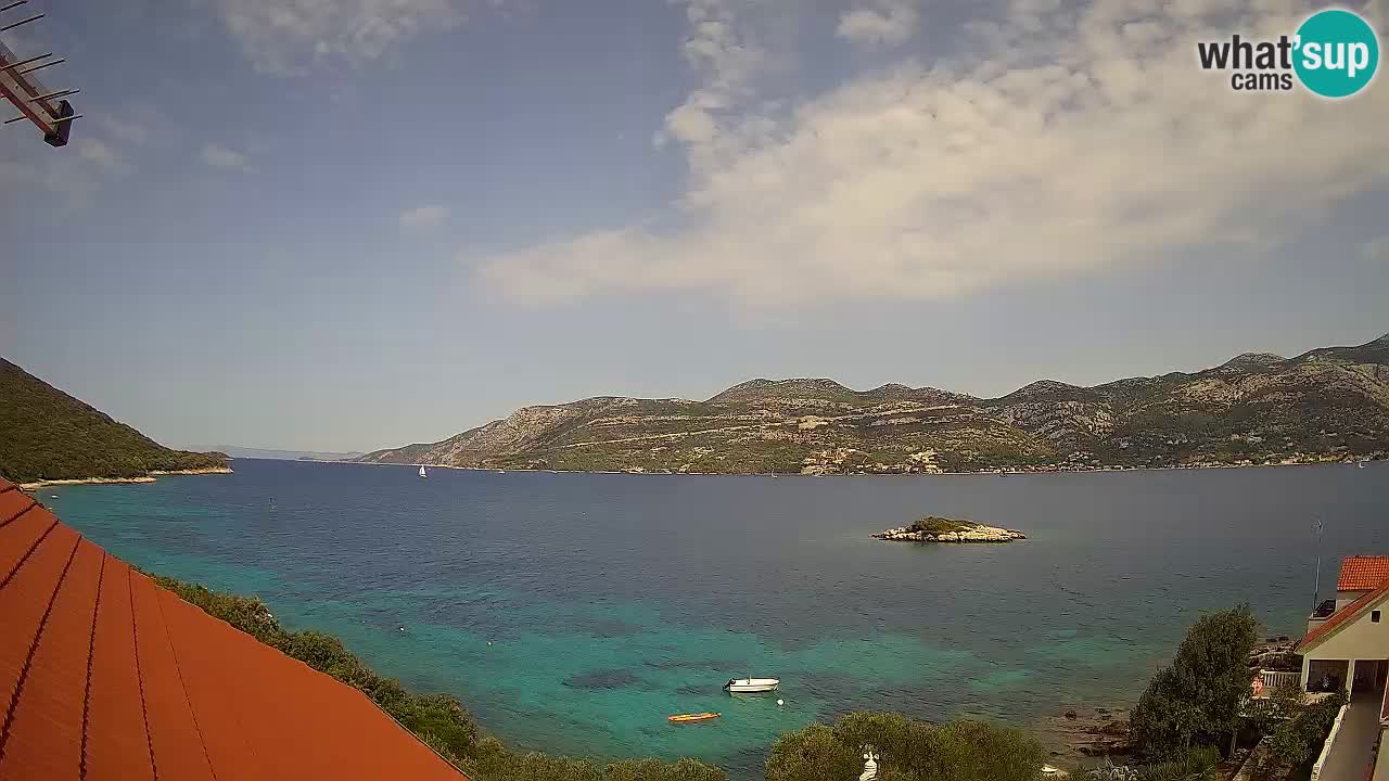 Live-Webcam Korčula Tri Žala – Pelješac