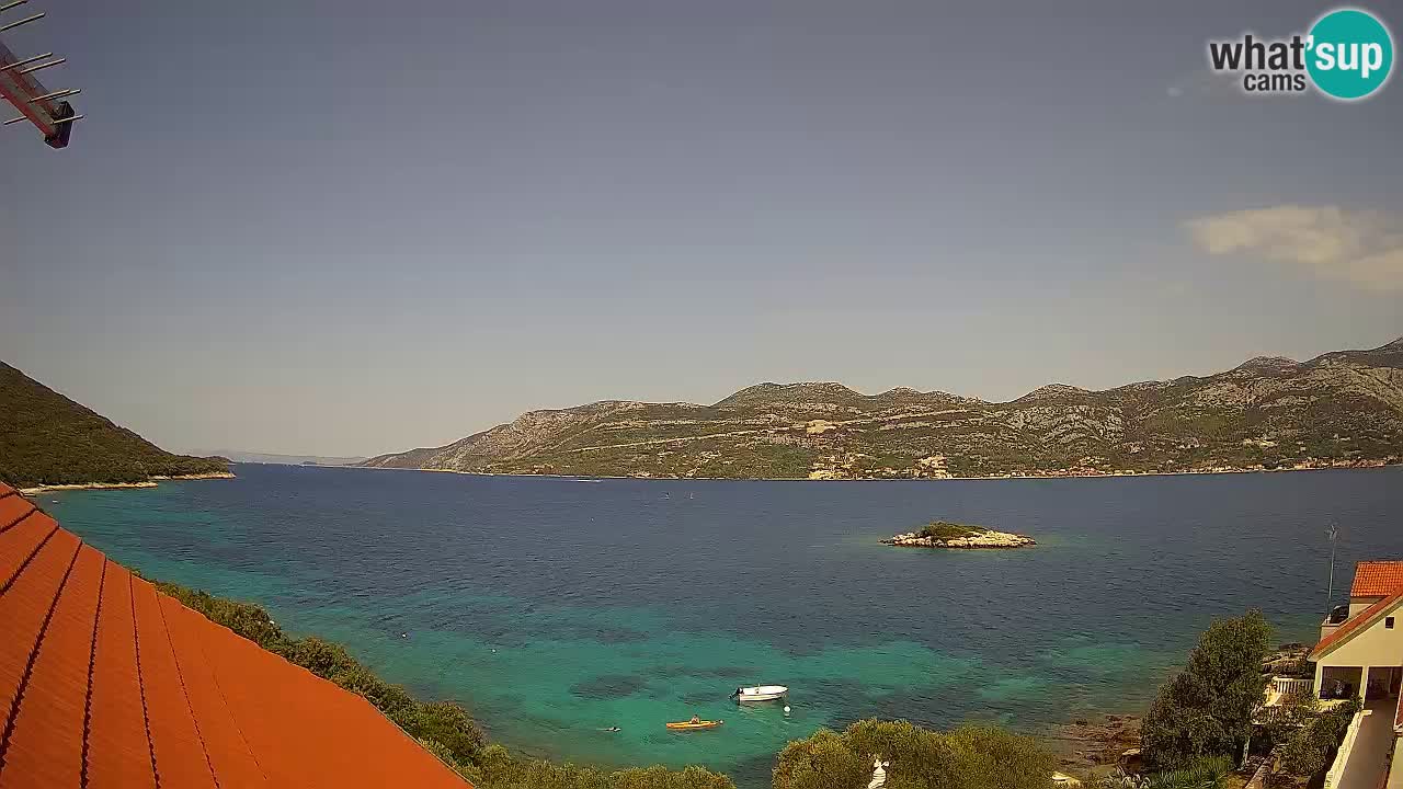 Live-Webcam Korčula Tri Žala – Pelješac