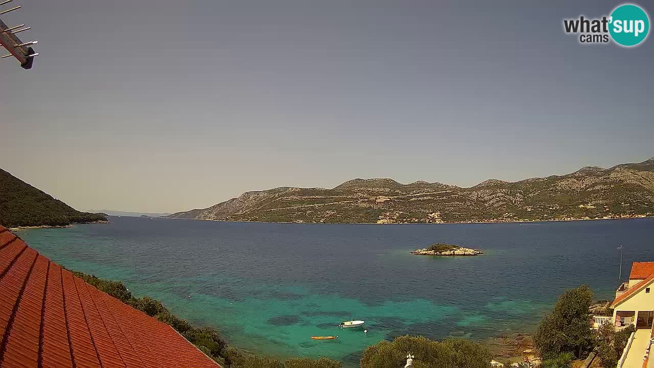 Camera en vivo Korčula – Tri Žala – Pelješac