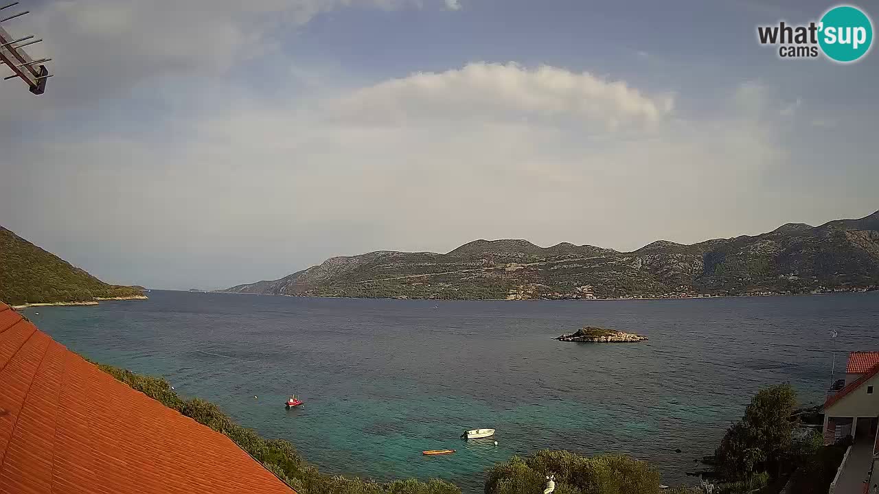 Live-Webcam Korčula Tri Žala – Pelješac