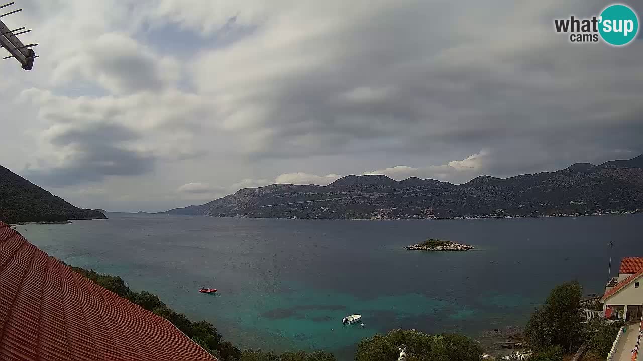 Korčula Web kamera Tri Žala