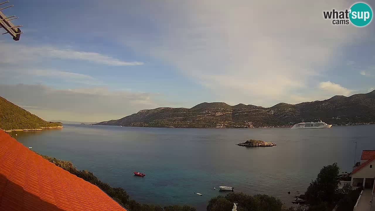 Live-Webcam Korčula Tri Žala – Pelješac
