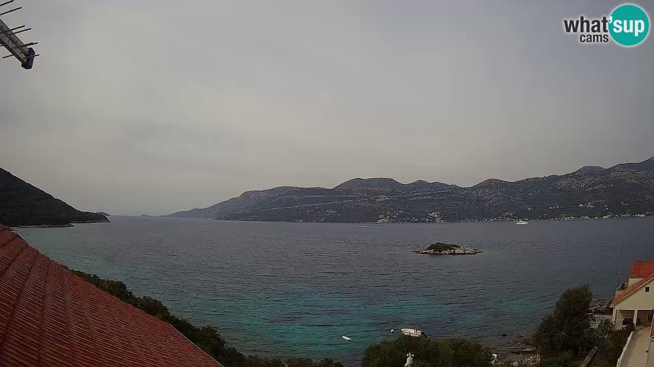 Live Korčula webcam – Tri Žala