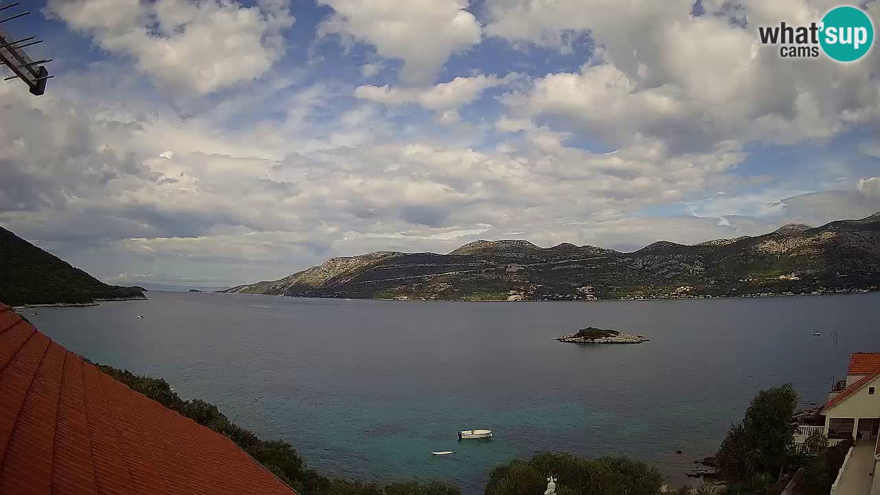 Live Korčula webcam – Tri Žala
