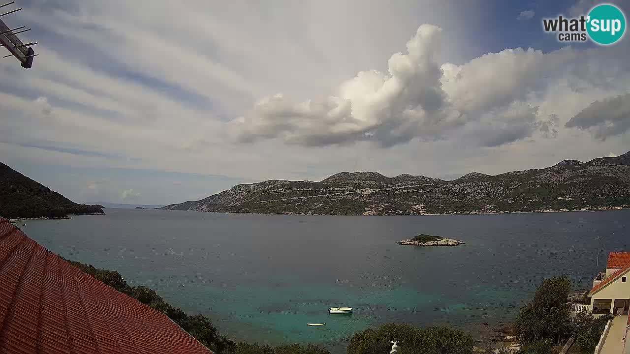 Live-Webcam Korčula Tri Žala – Pelješac