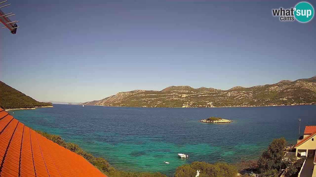 Live Korčula webcam – Tri Žala
