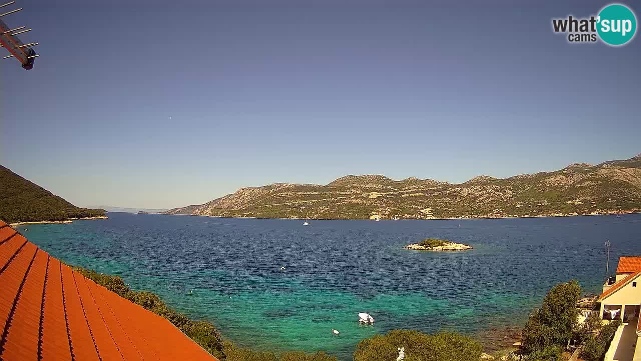 Korčula Web kamera Tri Žala