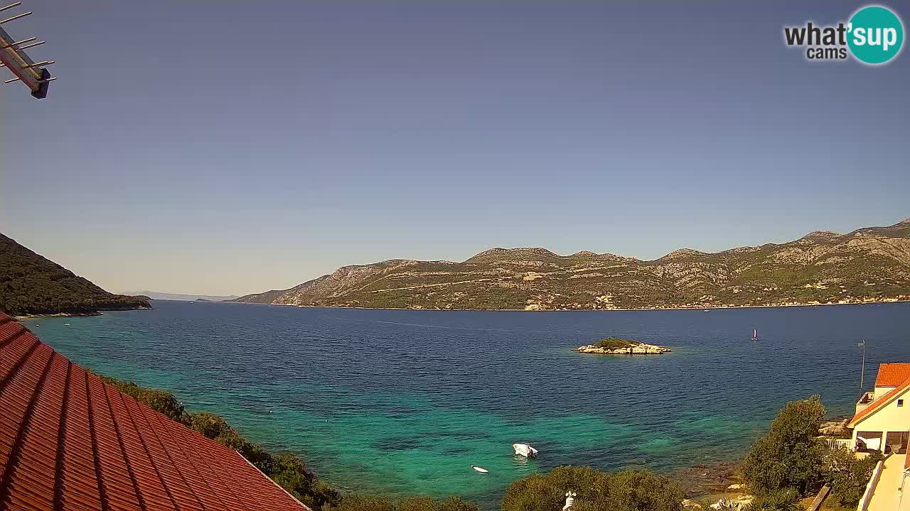 Korčula Web kamera Tri Žala