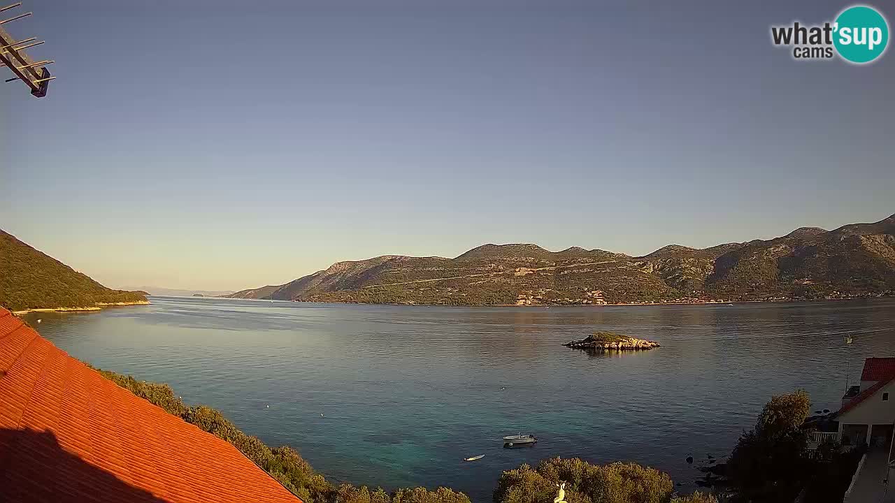Korčula webcam en direct – Tri Žala Pelješac