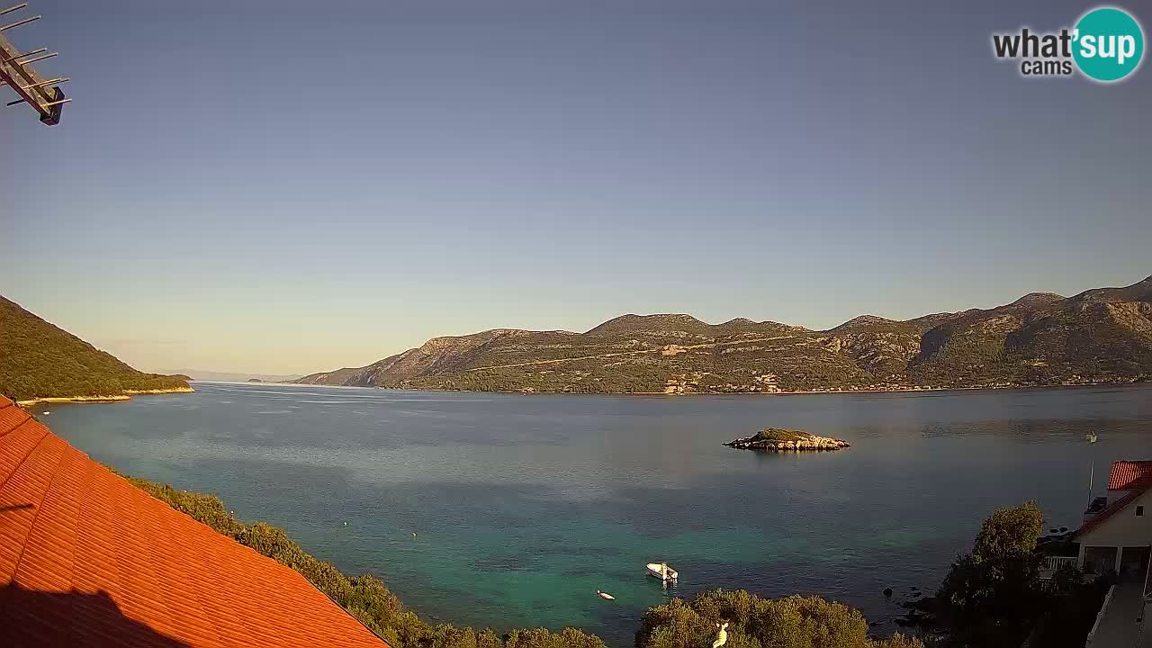 Live-Webcam Korčula Tri Žala – Pelješac