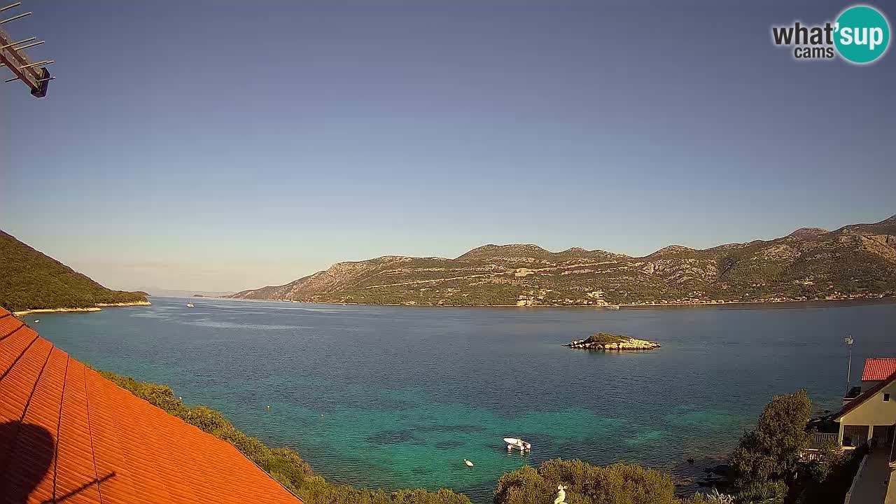Live-Webcam Korčula Tri Žala – Pelješac