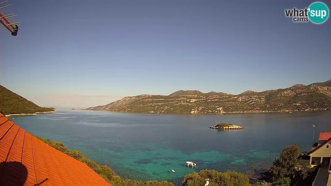 Korčula Web kamera Tri Žala