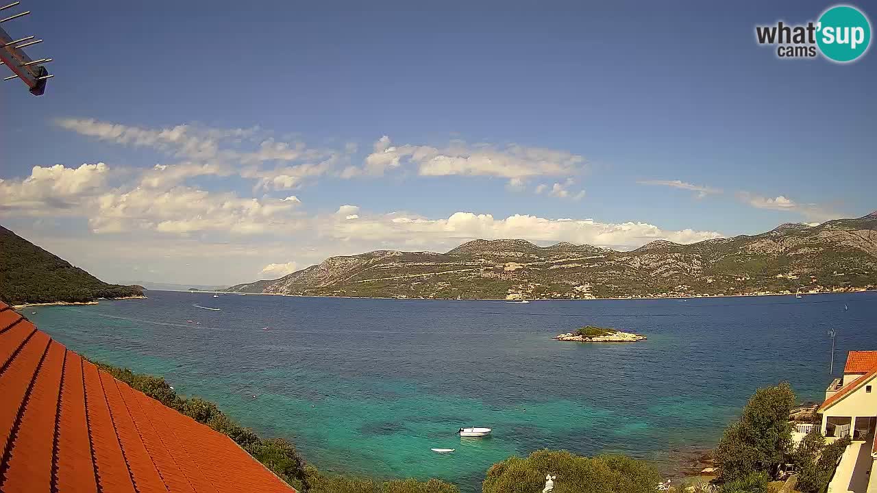 Camera en vivo Korčula – Tri Žala – Pelješac