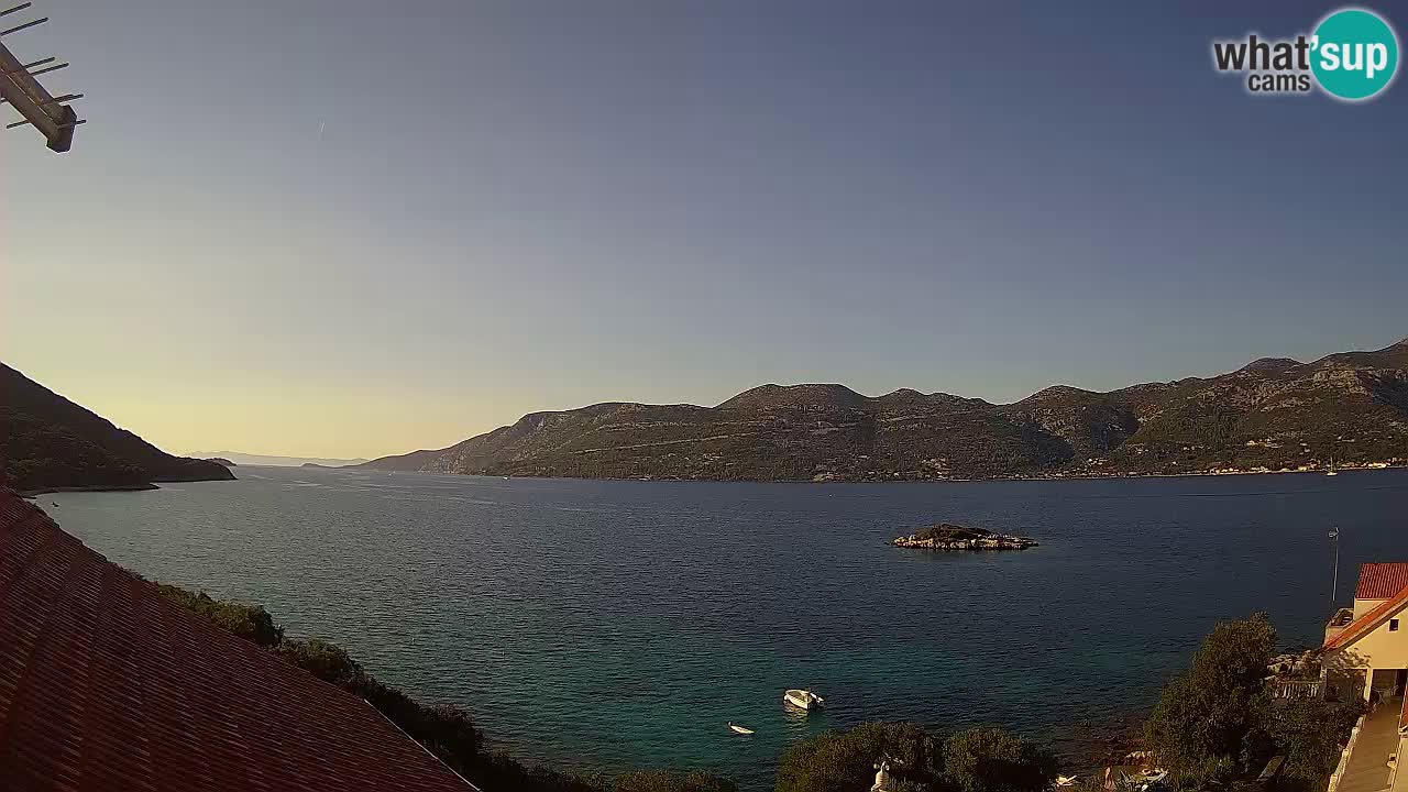 Live-Webcam Korčula Tri Žala – Pelješac