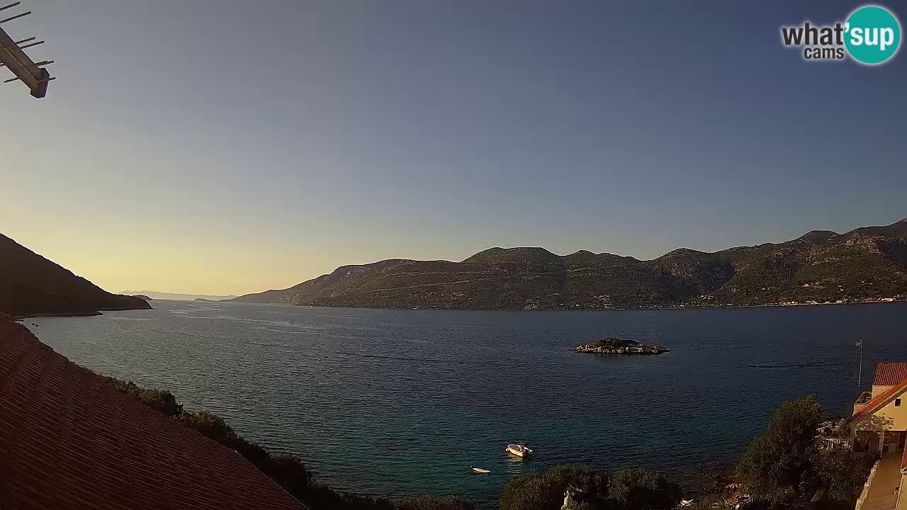 Korčula webcam en direct – Tri Žala Pelješac