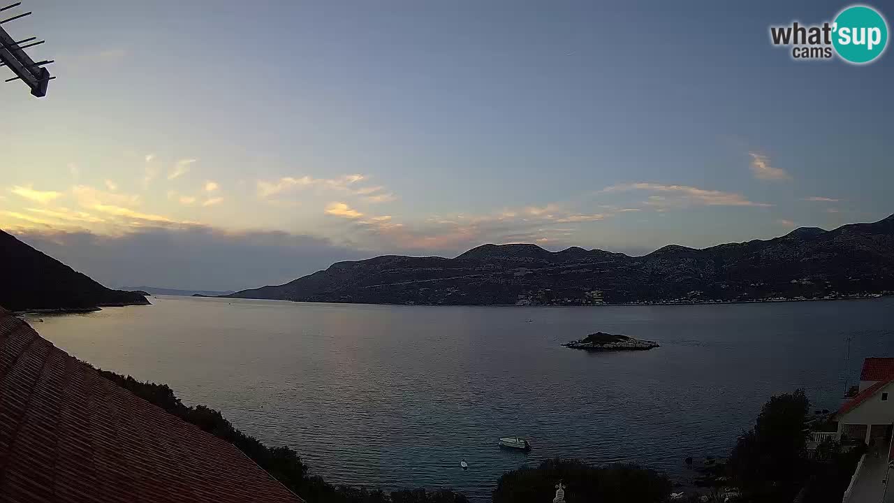 Live-Webcam Korčula Tri Žala – Pelješac