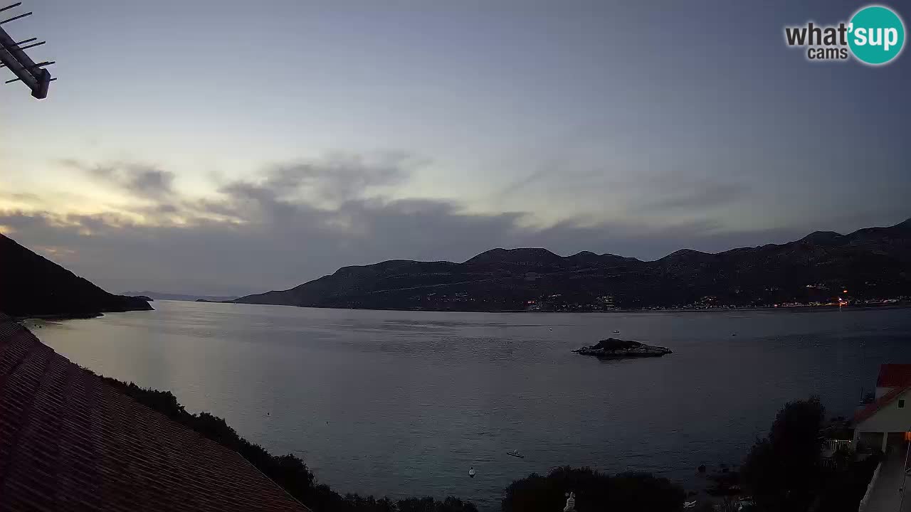 Korčula webcam en direct – Tri Žala Pelješac