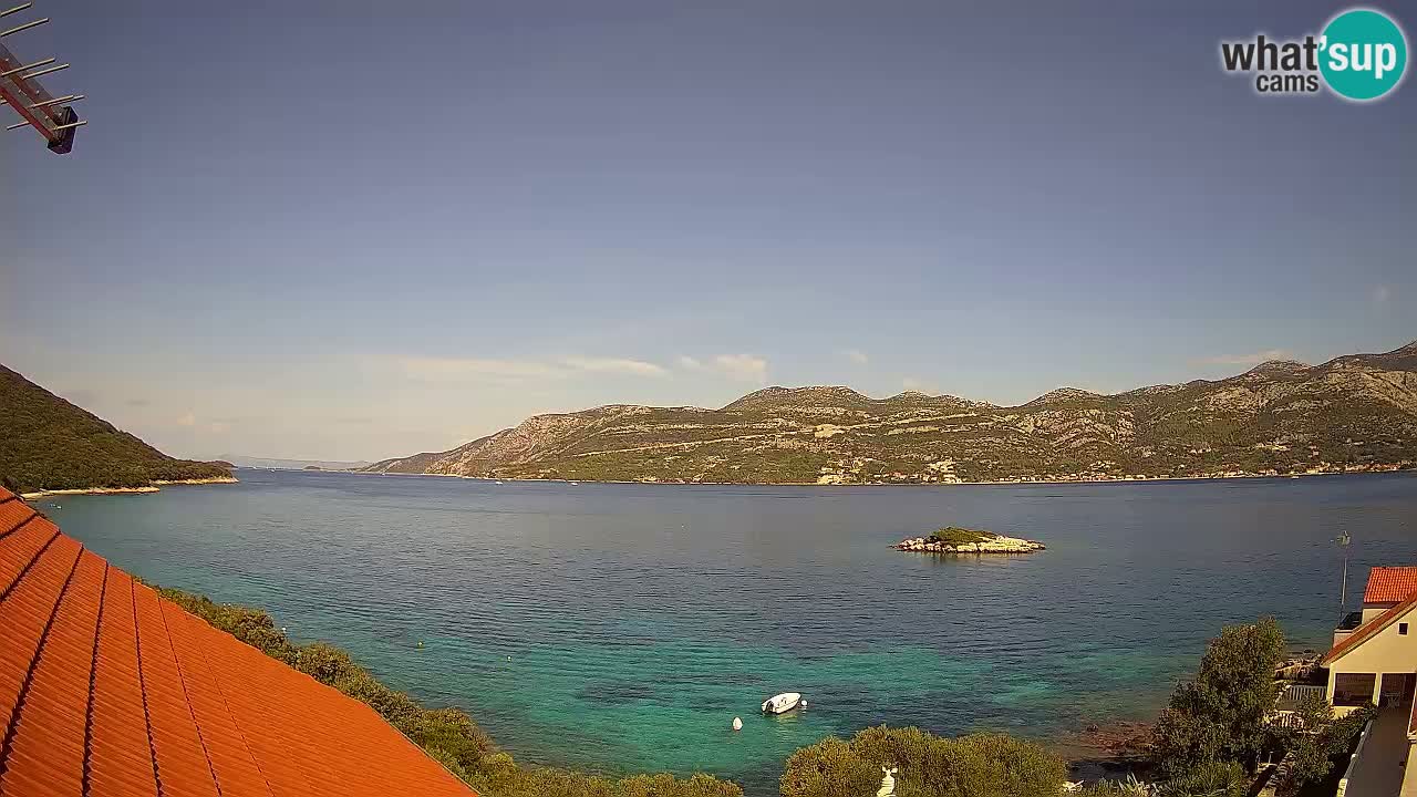 Korčula webcam en direct – Tri Žala Pelješac