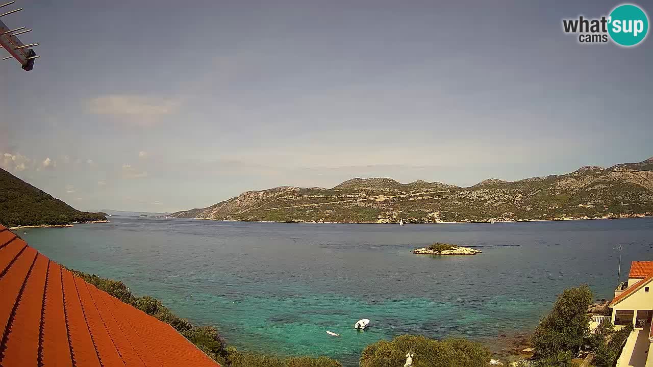 Live Korčula webcam – Tri Žala