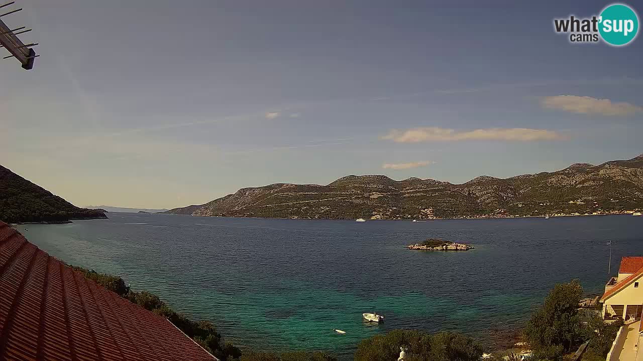 Korčula webcam en direct – Tri Žala Pelješac