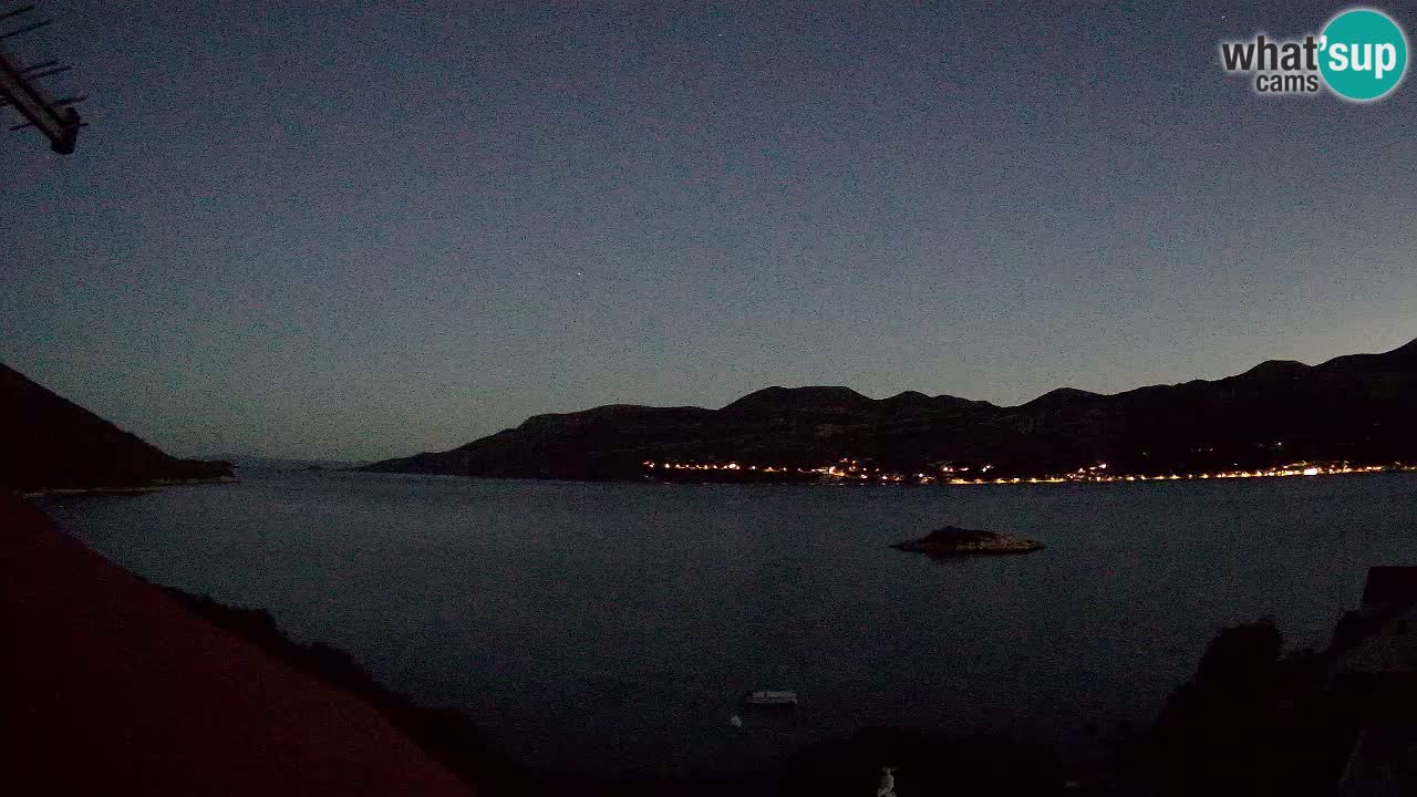 Korčula webcam en direct – Tri Žala Pelješac