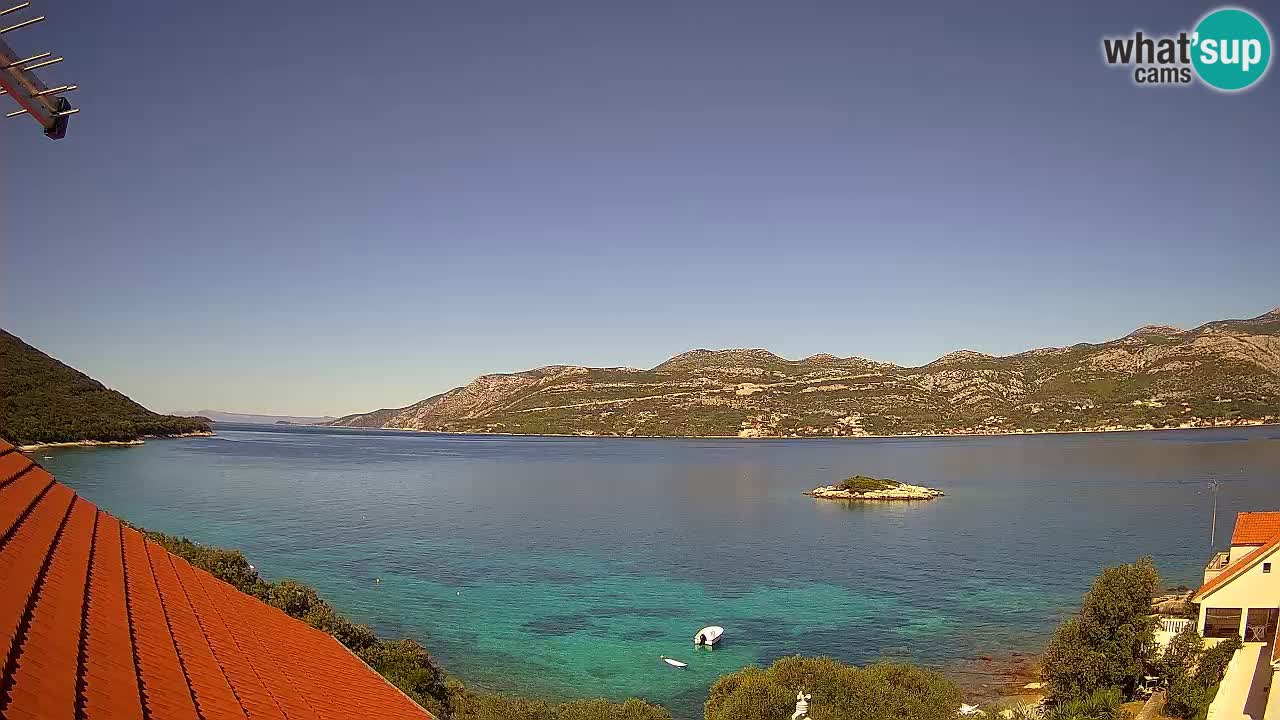 Camera en vivo Korčula – Tri Žala – Pelješac