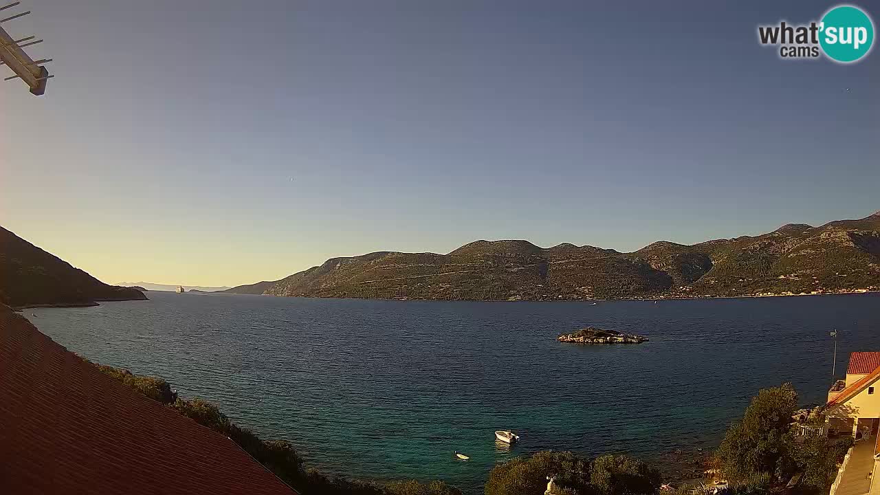 Korčula webcam en direct – Tri Žala Pelješac