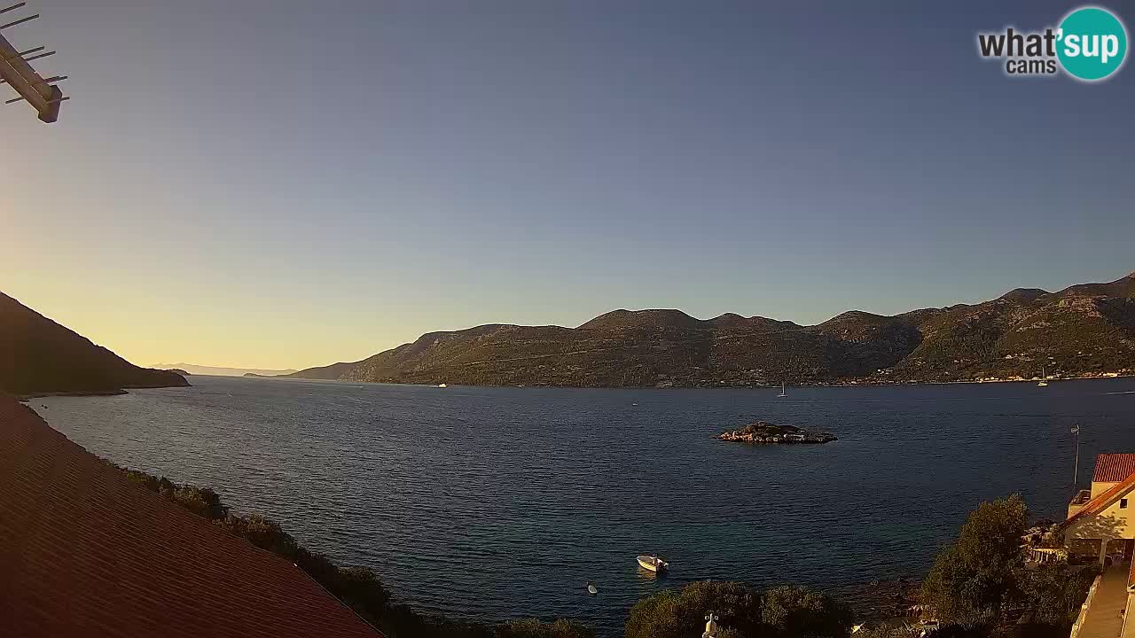 Korčula Web kamera Tri Žala