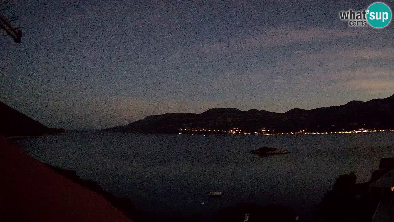 Camera en vivo Korčula – Tri Žala – Pelješac