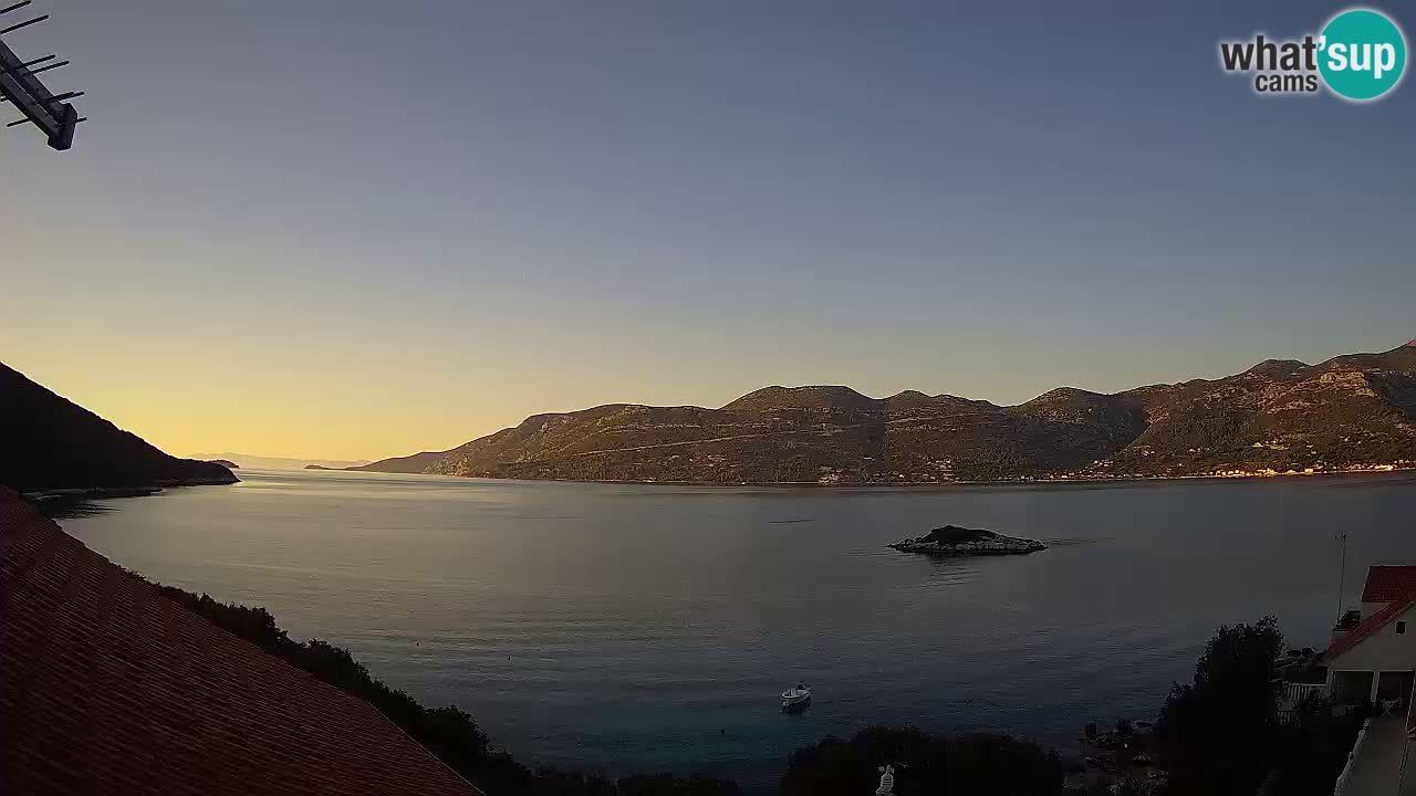 Korčula webcam en direct – Tri Žala Pelješac