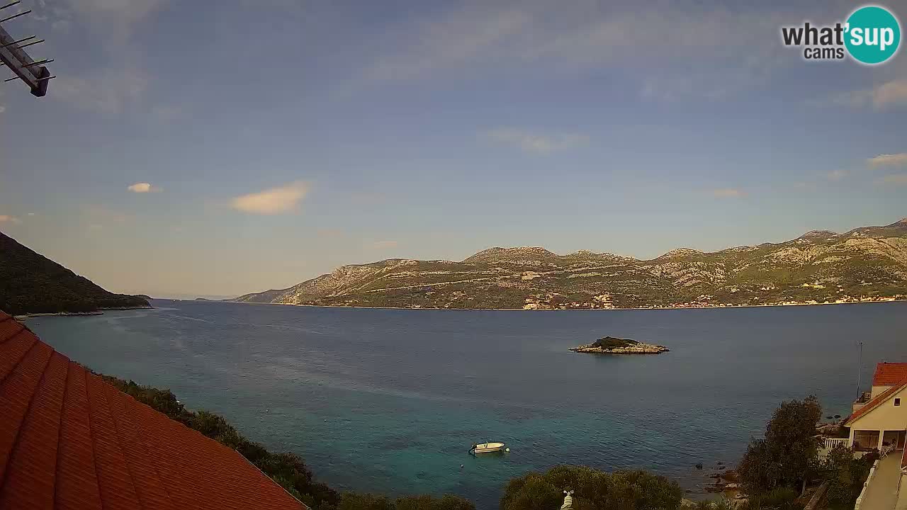 Live-Webcam Korčula Tri Žala – Pelješac