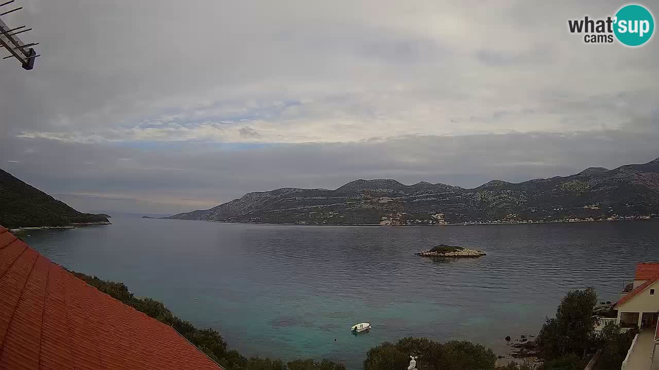Live Korčula webcam – Tri Žala