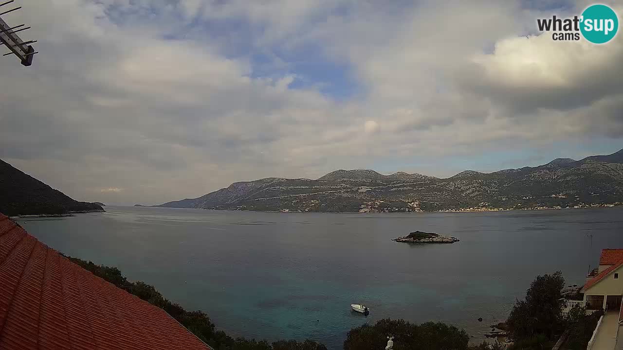 Live Korčula webcam – Tri Žala