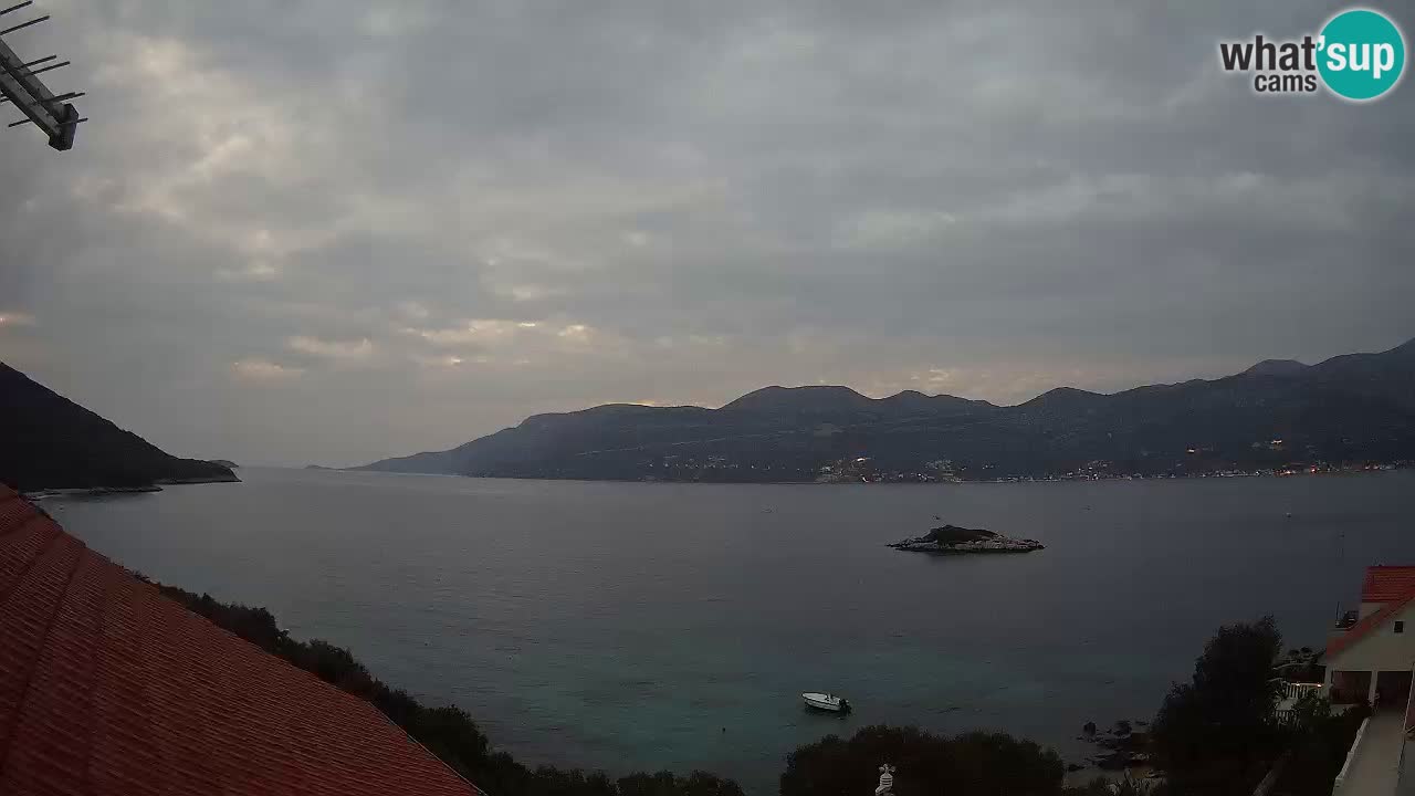 Live-Webcam Korčula Tri Žala – Pelješac