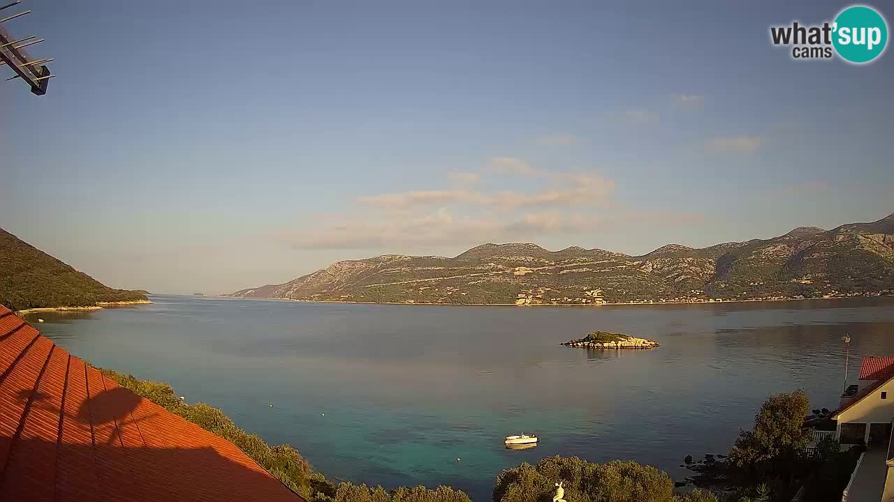 Live-Webcam Korčula Tri Žala – Pelješac