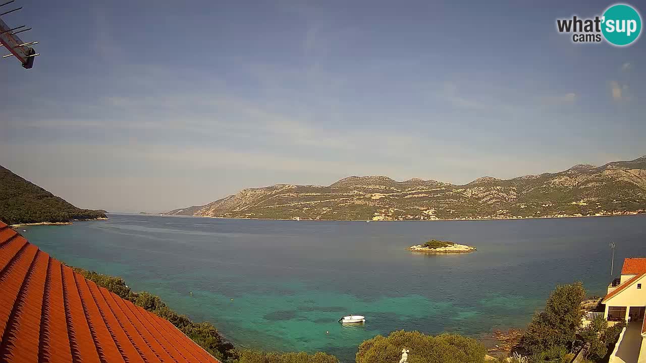 Korčula webcam en direct – Tri Žala Pelješac