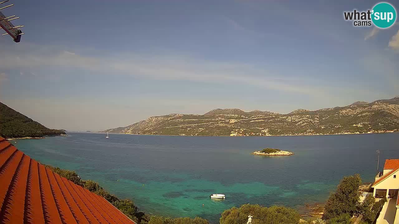 Camera en vivo Korčula – Tri Žala – Pelješac