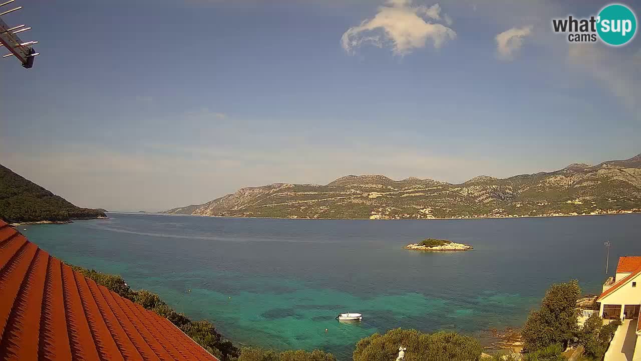 Korčula Web kamera Tri Žala