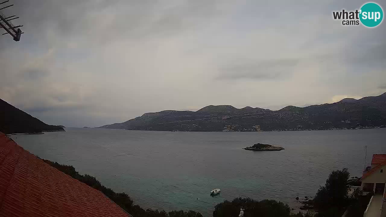 Korčula webcam en direct – Tri Žala Pelješac