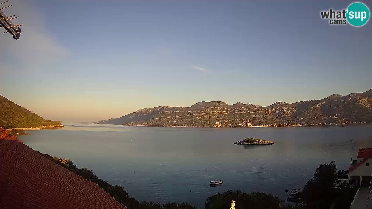Live-Webcam Korčula Tri Žala – Pelješac