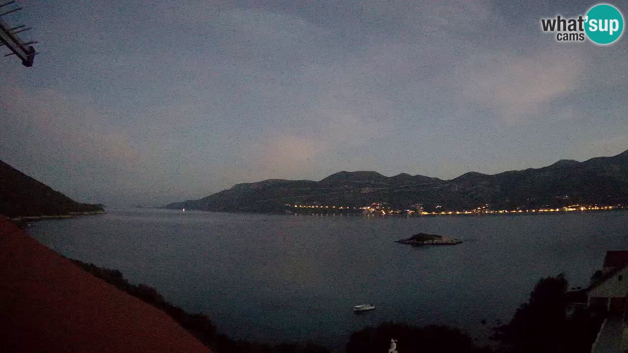 Camera en vivo Korčula – Tri Žala – Pelješac