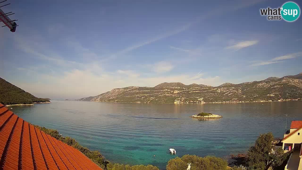 Live-Webcam Korčula Tri Žala – Pelješac