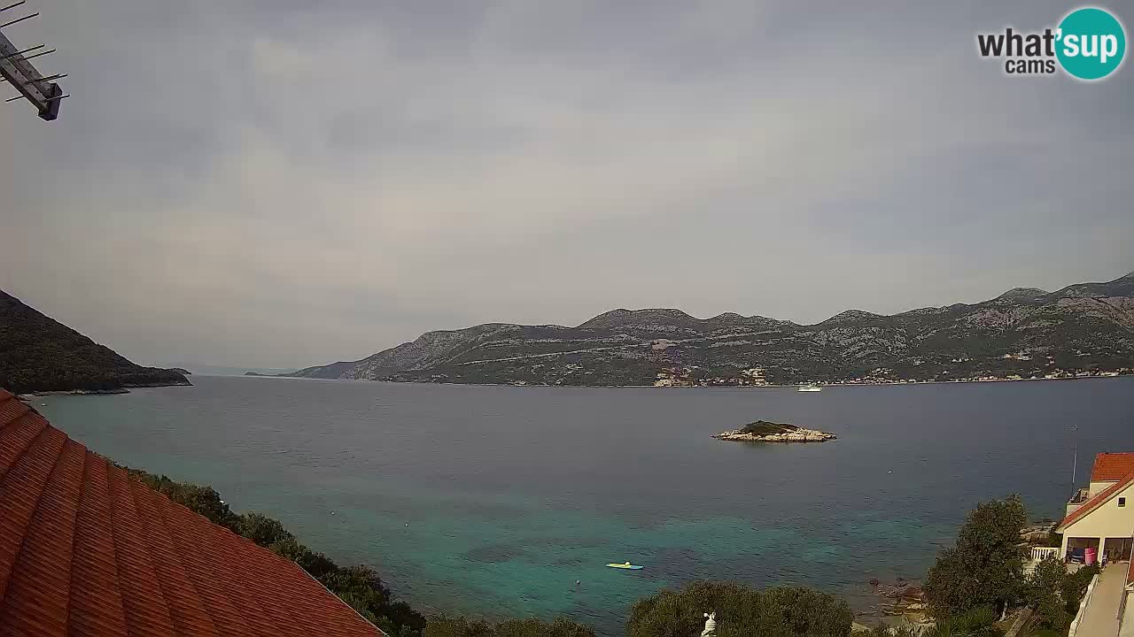 Live-Webcam Korčula Tri Žala – Pelješac