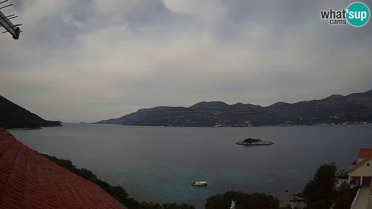 Korčula webcam en direct – Tri Žala Pelješac