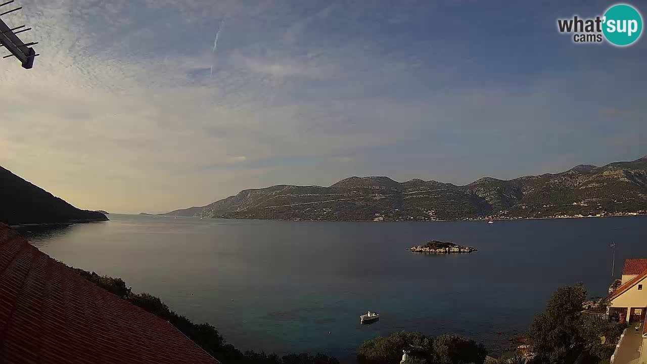 Live-Webcam Korčula Tri Žala – Pelješac