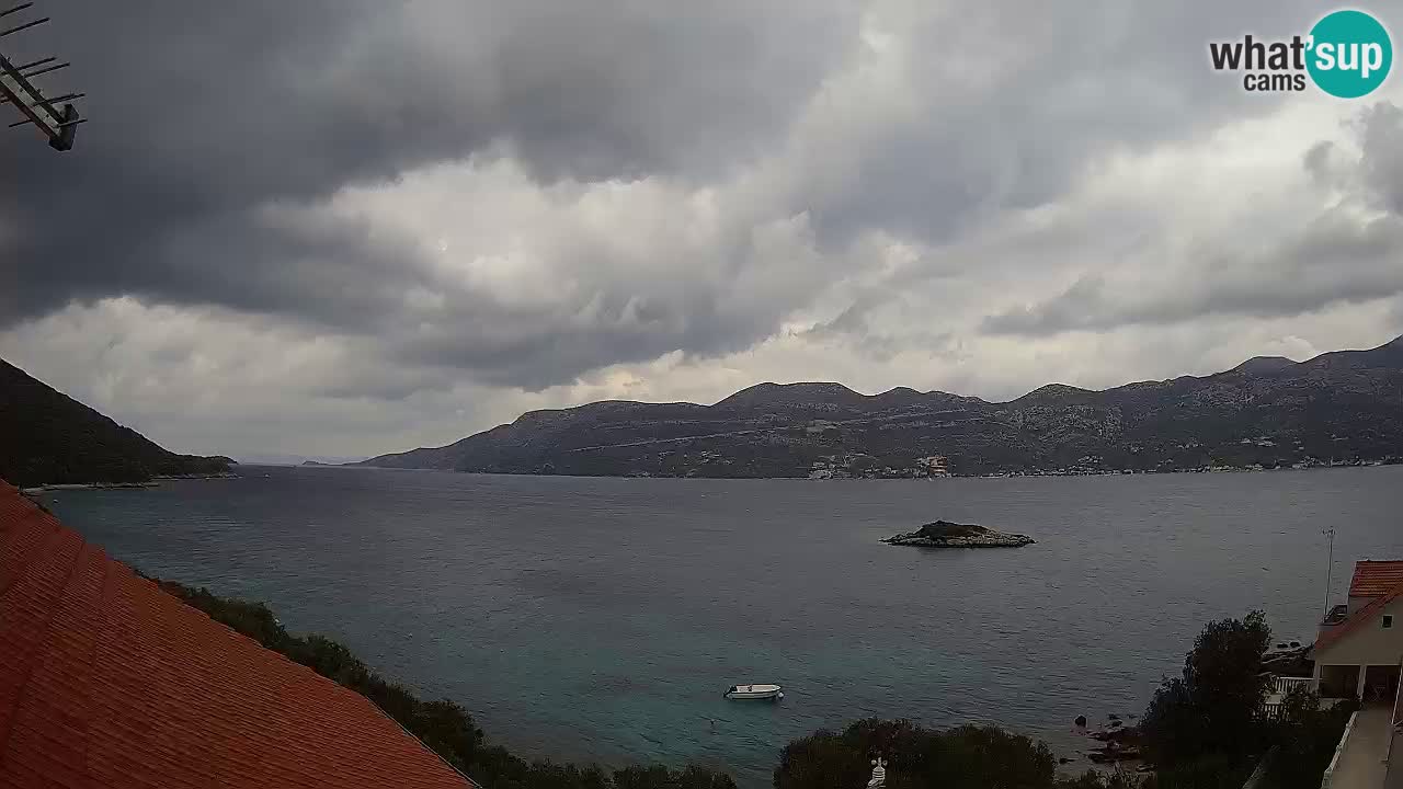 Live-Webcam Korčula Tri Žala – Pelješac