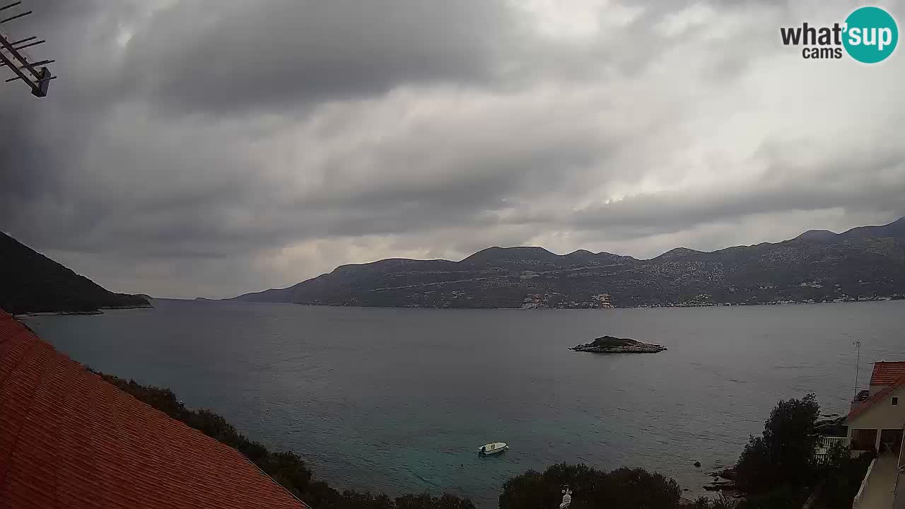 Korčula Web kamera Tri Žala