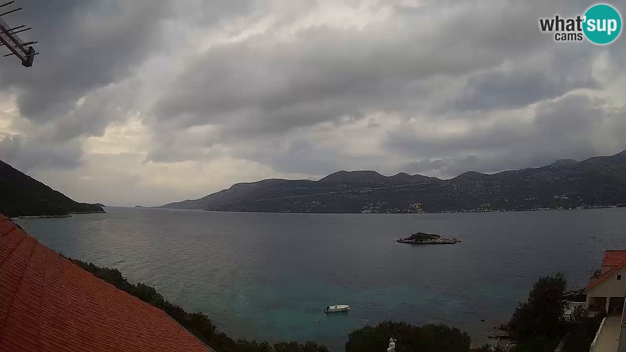 Live Korčula webcam – Tri Žala