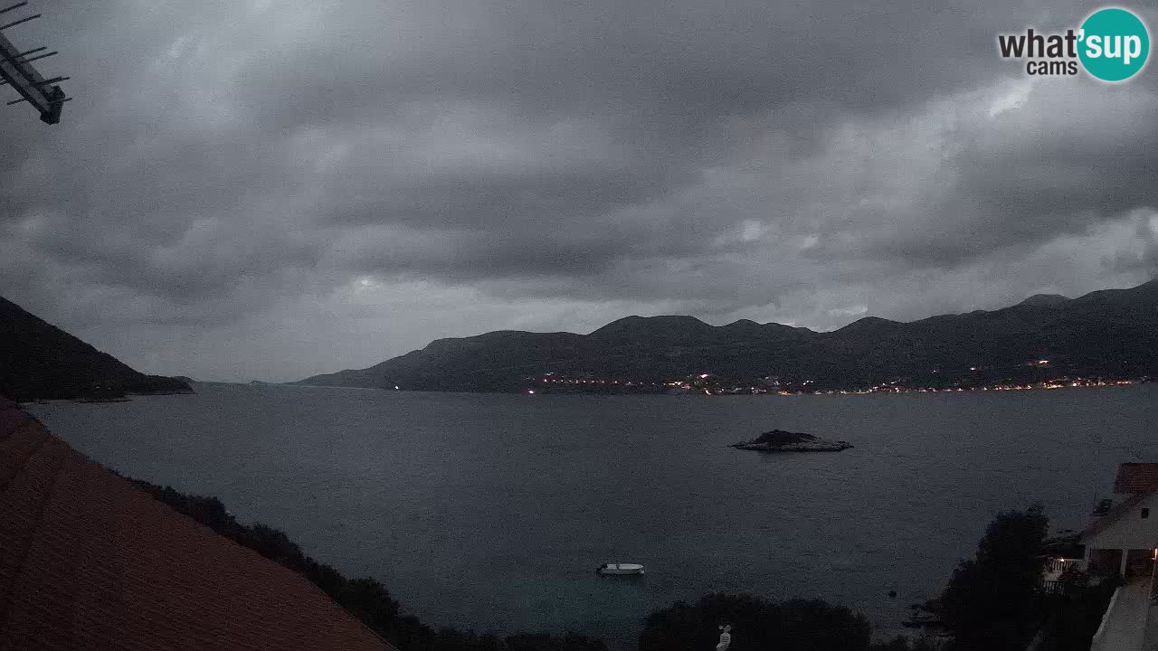 Live Korčula webcam – Tri Žala